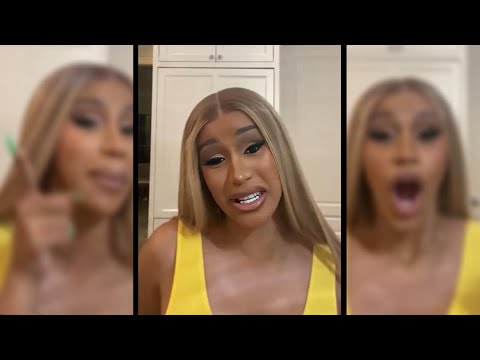 Cardi B REACT To Chris Brown Dissing Quavo In New Track “Weakest Link” On IG LIVE