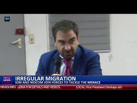 IOM and NiDCOM join forces to tackle the menace of Irregular migration