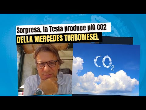 Zuppa di Porro 10 giu 2022 - Sorpresa, la Tesla produce più CO2 della Mercedes turbodiesel
