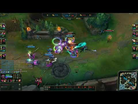 AP Shaco jungle carry, 4vs5