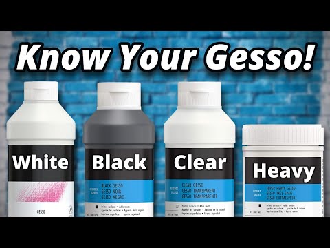All Gessos Explained - How They Help & What They Do!