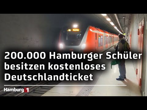 Erwartungen übertroffen: 200.000 Schüler in Hamburg haben das kostenlose Deutschlandticket