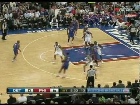 Rodney Stuckey crossover on Allen Iverson