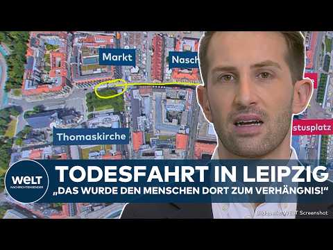 Video Thumbnail: LEIPZIG: So lief die Amokfahrt ab! Heftige Schwachstelle! Täter nutzte das aus