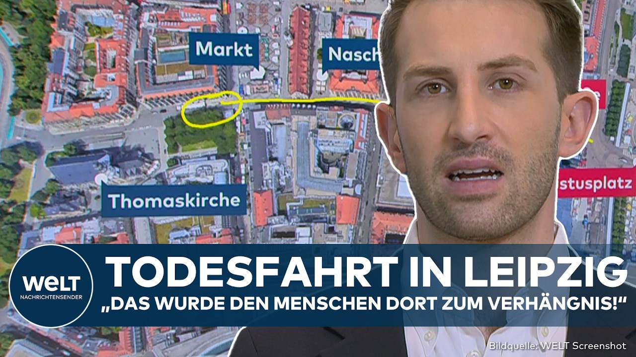 LEIPZIG: So lief die Amokfahrt ab! Heftige Schwachstelle! Täter nutzte das aus