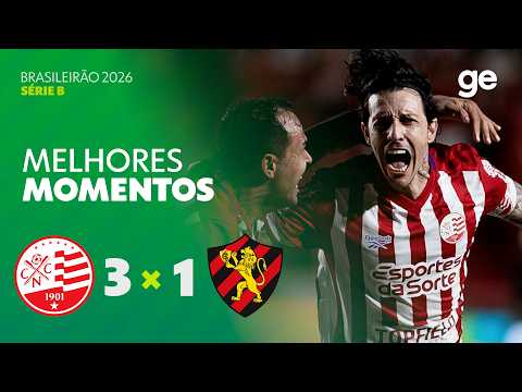 Gols e melhores lances de Náutico x Sport
