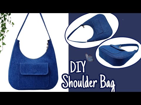 DIY Shoulder Bag /Hobo Bag Tutorial & Pattern