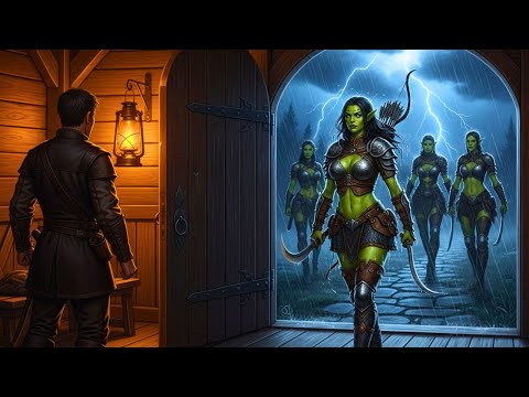 Orc Women Flee the Storm to a Poor Human’s Home — One Whispered: “He Is Mine.”