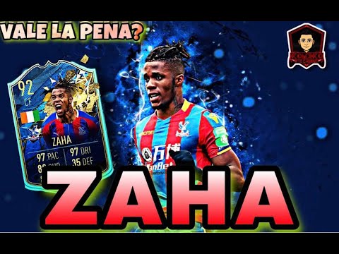 (FIFA 20) ZAHA TOTS 92 RATED PLAYER REVIEW!! VALE LA PENA ?!?!