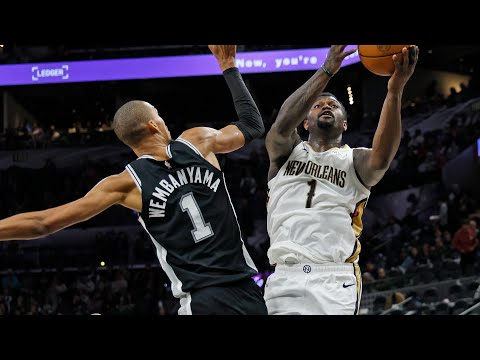 Zion Williamson Highlights vs. San Antonio Spurs 1/25/2026