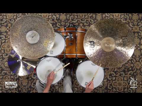Meinl 22" Byzance Dark Raw Bell Ride Cymbal - 3276g (B22RBR-1101323R)