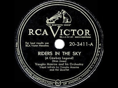1949 HITS ARCHIVE: Riders In The Sky - Vaughn Monroe (a #1 record)