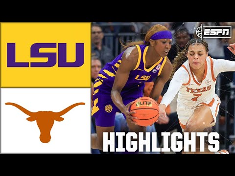 No. 4 vs. No. 5 🔥 LSU Tigers vs. Texas Longhorns | Full Game Highlights | ESPN College Basketball