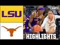 No 4 Vs No 5 LSU Tigers Vs Texas Longhorns Full Game Highlights ESPN College Basketball