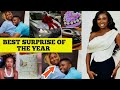SONIA UCHE IN TEARS AS SHE GETS BIGGEST SURPRISE ON HER 33rd BIRTHDAY #soniauche