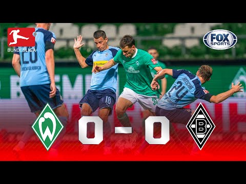 EMPATE COM EMOÇÃO ATÉ O FIM! Lances de Werder Bremen 0 x 0 Borussia Monchengladbach pela Bundesliga