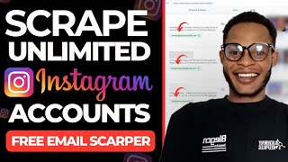 How To Get Unlimited Instagram Leads on Autopilot (Free Instagram Email Scraper)