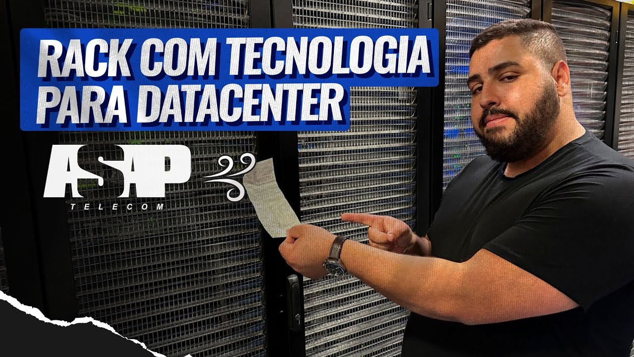 RACK COM TECNOLOGIA PARA DATACENTER
