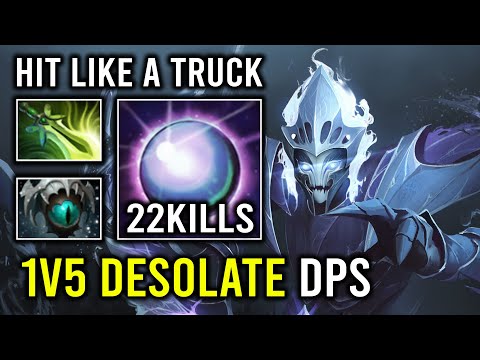 1v5 Hyper Late Game Carry Full Slotted Spectre Brutal Desolate Hit Like a Truck Dota 2