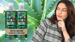 FAITH IN NATURE REVIEW - ALOE VERA SHAMPOO AND CONDITIONER