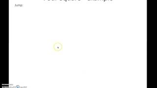 4 Square Vocabulary Example