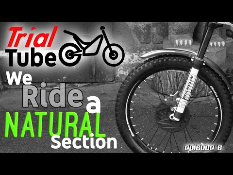 Trial Tube - How to ride a Natural Motorcycle Trials Section!