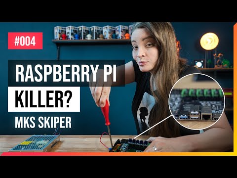 [Mks Skipr] Das beste Board für Klipper? Raspberry Pi Killer? - Low Budget Voron 1.8 #004