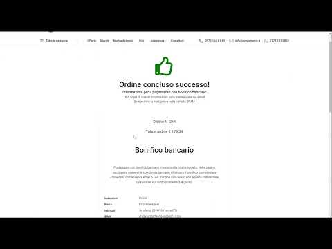 Video: Gestione ordini online