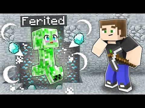 FERİTED CREEPER OLUP YARDIM ETTİ - Minecraft