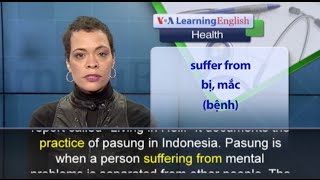 Phát âm chuẩn - Anh ngữ đặc biệt: Indonesia Mentally Disabled (VOA)