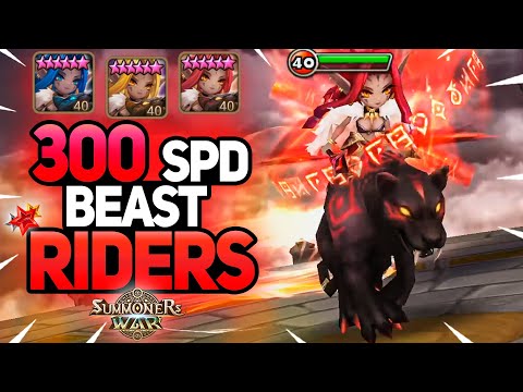The Master of CRAZY SPEED Riders - Summoners War
