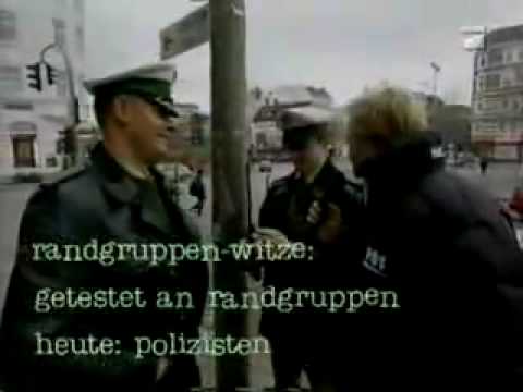 Stefan Raab   verarscht Polizei