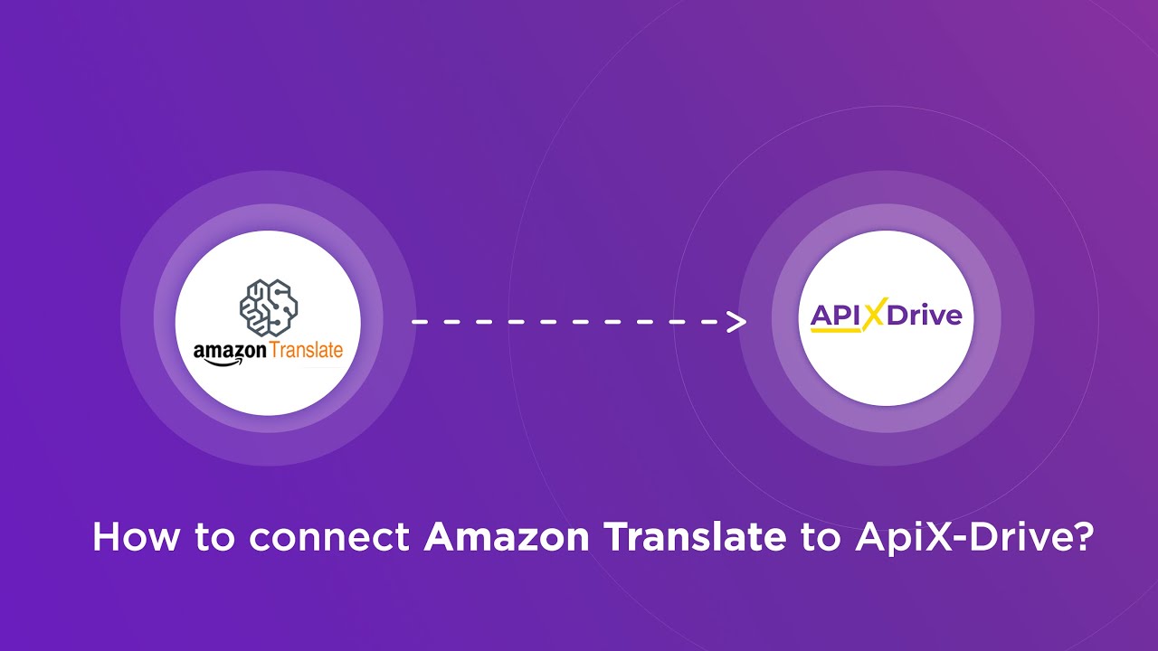 Amazon Translate connection