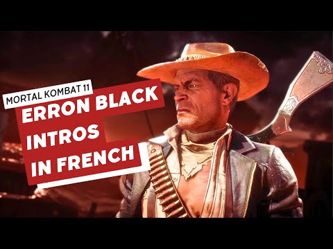 How does Erron Black (Texan) sound while speaking French with EarthRealm Kombatants? 😂😂