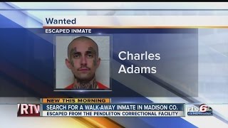 Inmate escapes from Pendleton facility