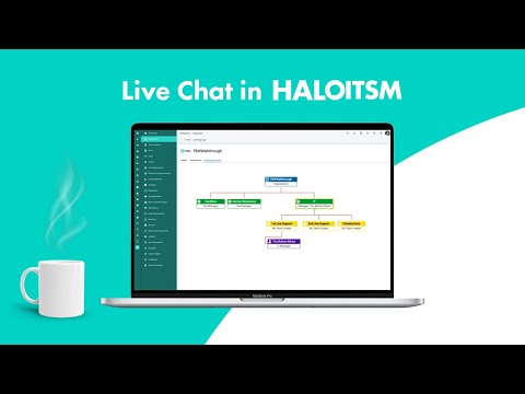 Live Chat in HaloITSM