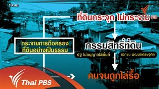 สถานการณ์ไล่รื้อชุมชนแออัด