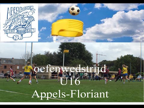 Korfbal U16 Appels - Floriant  30-08-2020