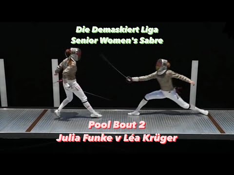 Demaskiert Liga 2020 SWS - Pool 2 - Julika Funke v Lea Kruger