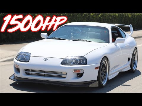 1500HP Supra on 53PSI Gettin’ Rowdy - “Snow White” Big Boost Ride Along