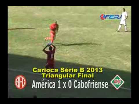 America 1-0 Cabofriense (Campeonato Carioca - Série B - 2013)