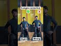 Right Vs Wrong Lunges Saurabh Fitness Youtubeshorts Shorts