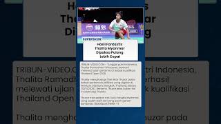 THALITA MENGGILA DI THAILAND OPEN! Lawan Unggulan Myanmar Dibuat Tak Berkutik