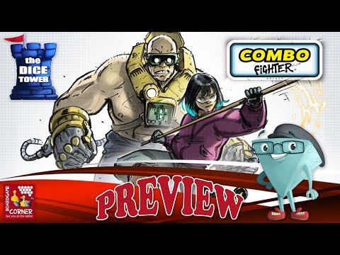 "COMBO FIGHTER" a Dice Tower Preview - with Boardgame Corner