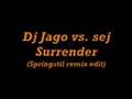 Dj Jago vs. Sej - Surrender (Springstil remix edit ...