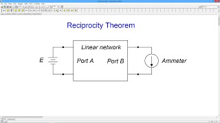 DC Electrical Circuit Analysis: Reciprocity Theorem