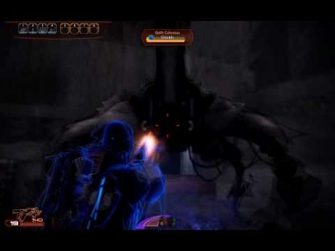 Cheesing the Colossus - Mass Effect 2 - Vanguard Insanity