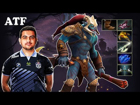 ATF - Huskar Safelane | Dota 2 7.31d Gameplay