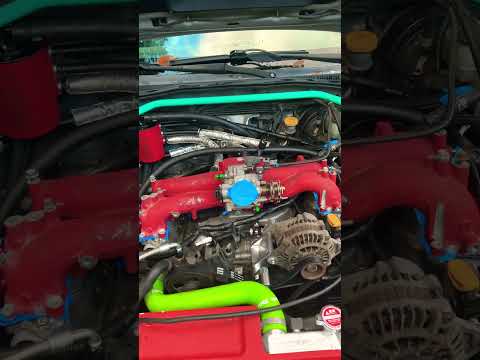 EJ207 Reverse intake mockup #wrx #projectcars #shorts