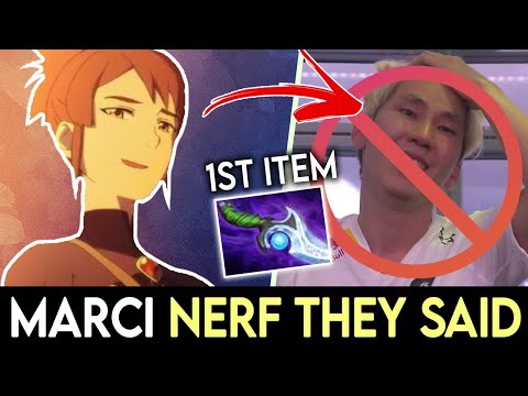 MARCI is NERFED THEY SAID!! - 1st Item Diffusal Blade Marci vs TI10 Winner Torontotokyo Dota 2